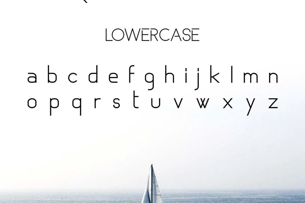 Basicaline Sans Serif Font Preview 6