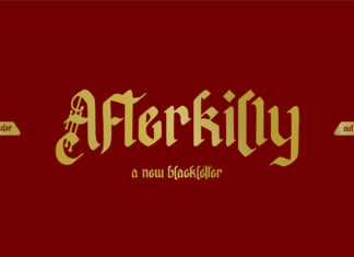 Free Afterkilly Blackletter Font