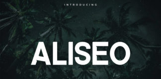 Free Aliseo Sans Serif Font
