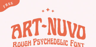 Free Art Nuvo Handmade Font