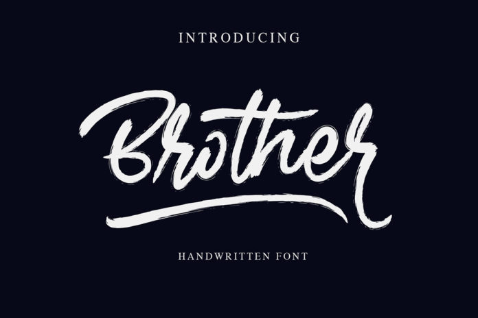 Free Brother Brush Handwritten Font
