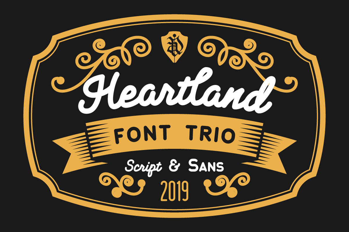 Free Heartland Sans Serif Font