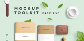Free Mockup Toolkit Volume 01