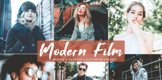 Free Modern Film Lightroom Preset