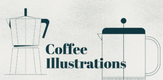 Free Outline Coffee Illustrations