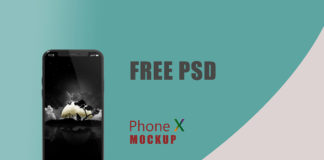 Free Phone X Mockup