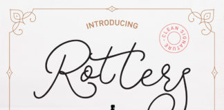 Free Rotters Script Font