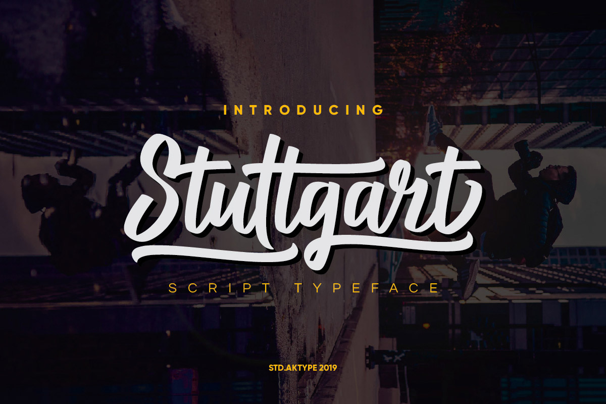 Free Stuttgart Script Font