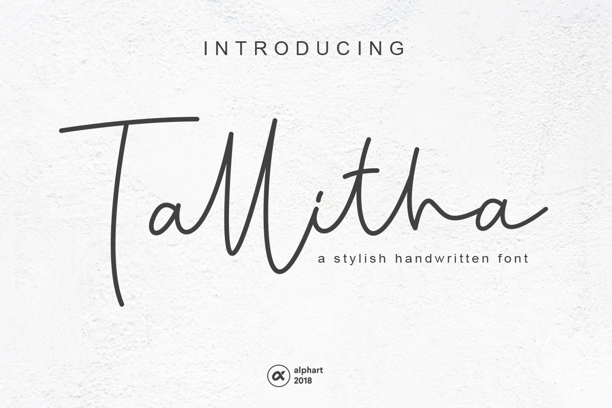 Free Tallitha Handwritten Font
