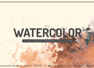 Free Grunge Watercolor Textures Collection