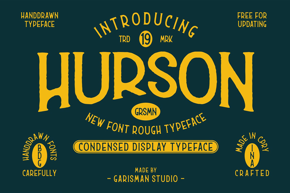 Hurson Display Font