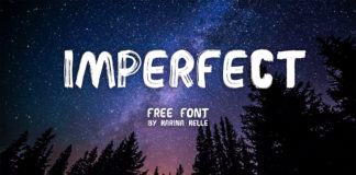 Free Imperfect Brush Font