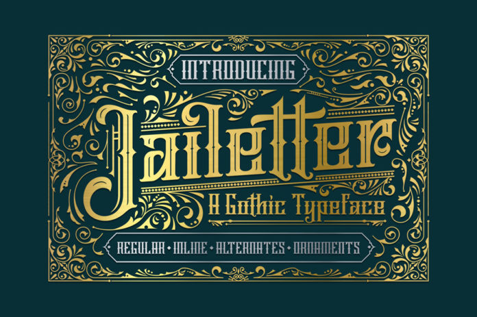 Free Jailetter Blackletter Font