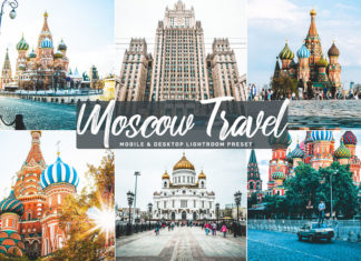 Free Moscow Travel Lightroom Preset