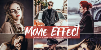 Free Movie Effect Lightroom Preset