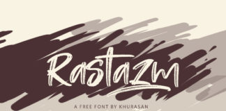 Free Rastazm Script Font