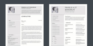 Free Resume & Cover Letter Template