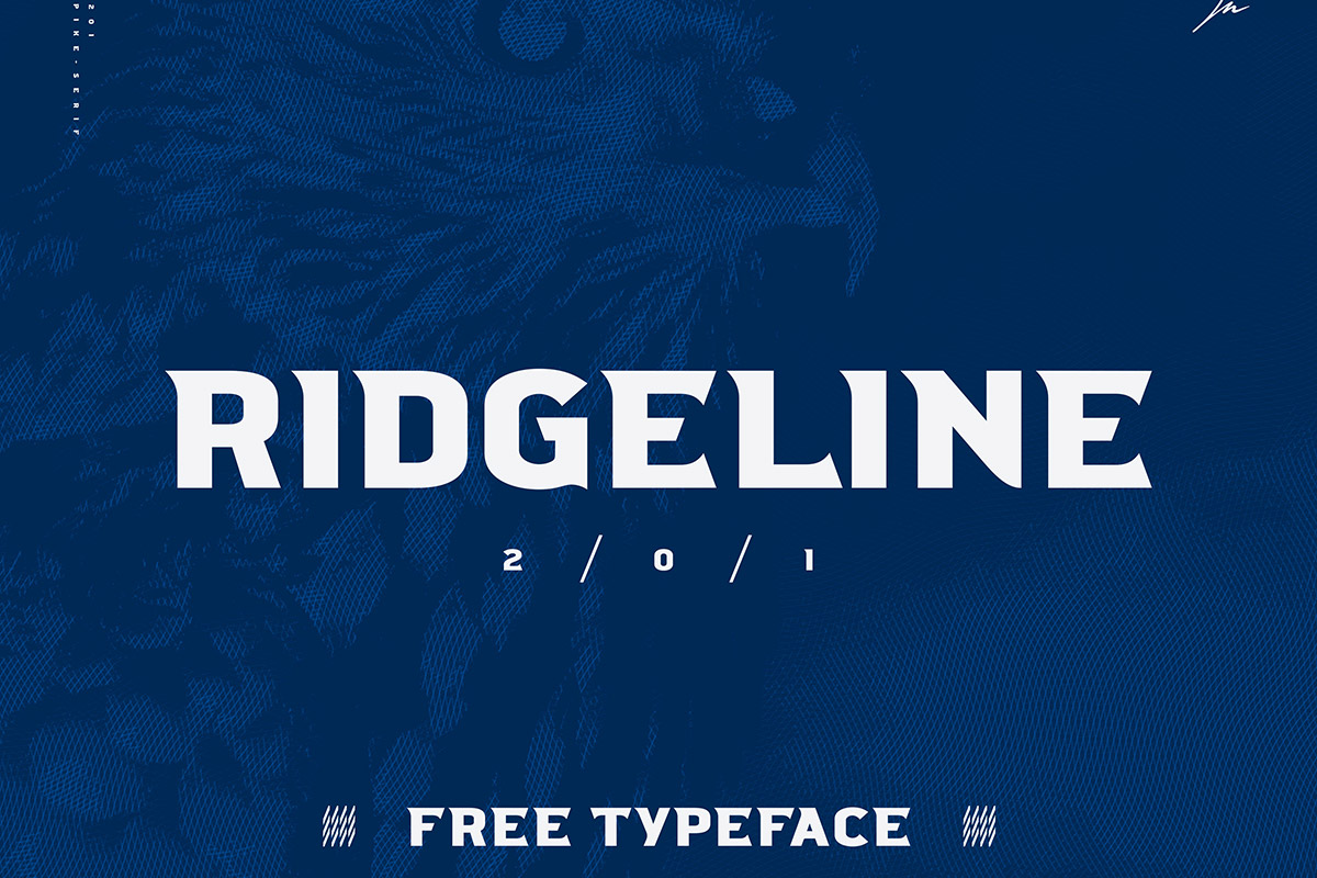Ridgeline 201 Display Font