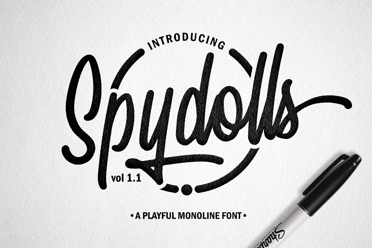 Free Spydolls Script Font