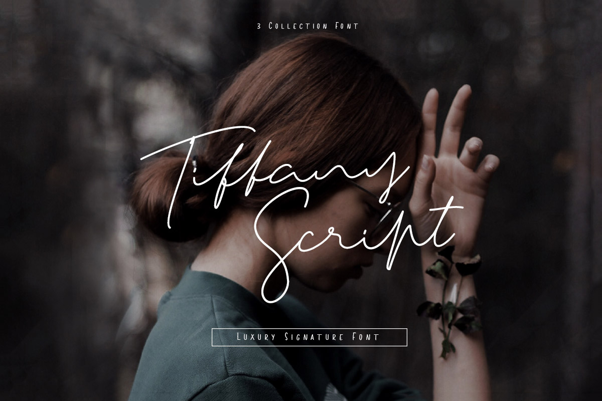 Free Tiffany Script Luxury Signature Font