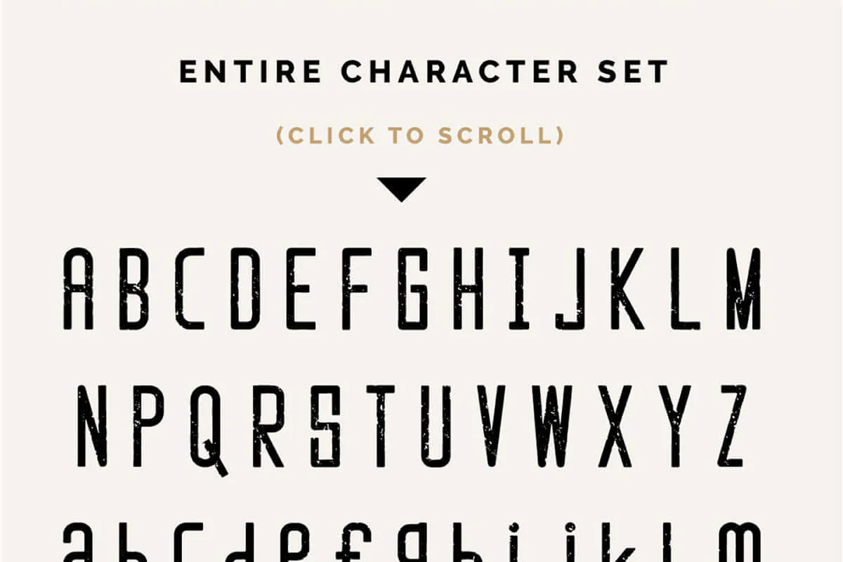 Marisole Condensed Sans Serif Font Preview 1