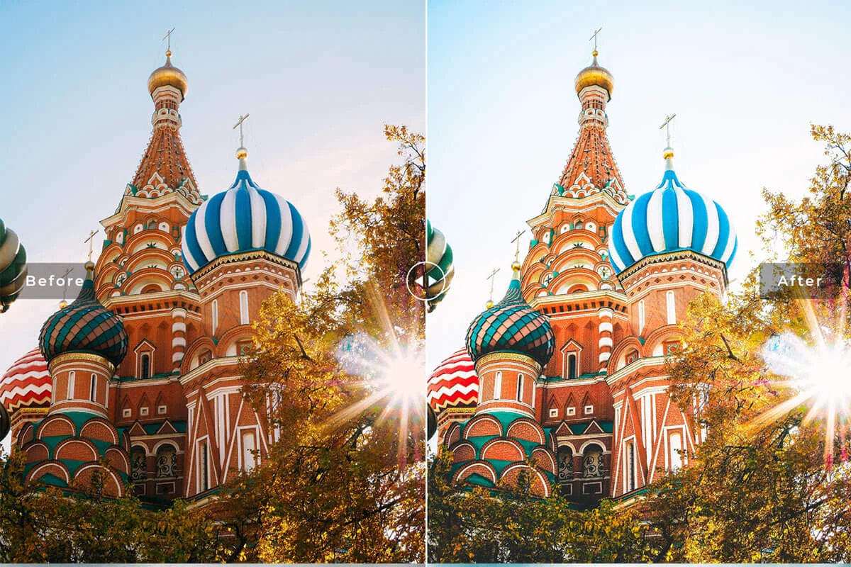 Moscow Travel Lightroom Presets Preview 2