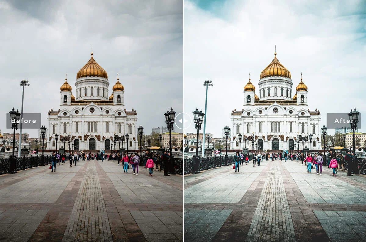 Moscow Travel Lightroom Presets Preview 3