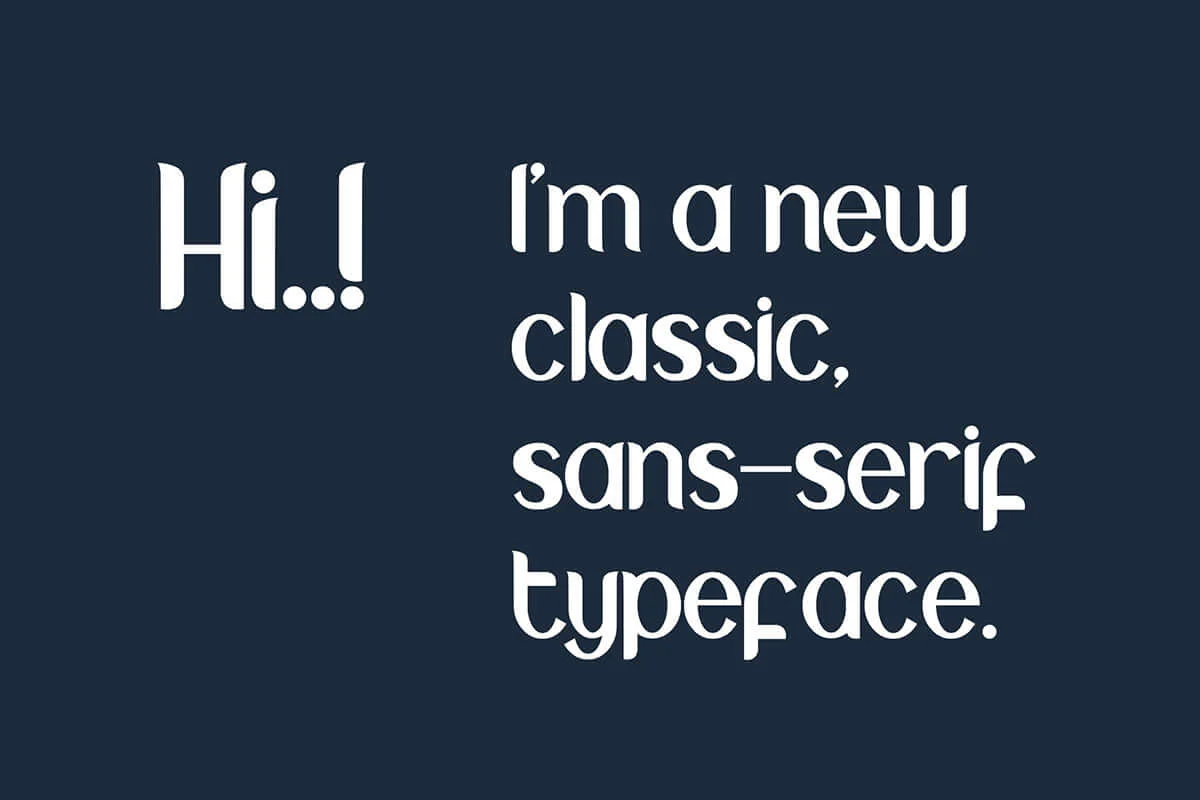 Crown Sans Serif Font Preview 1