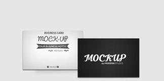 Free Business Card Mockup Pack