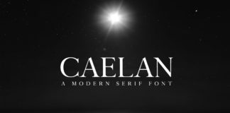 Free Calean Serif Font