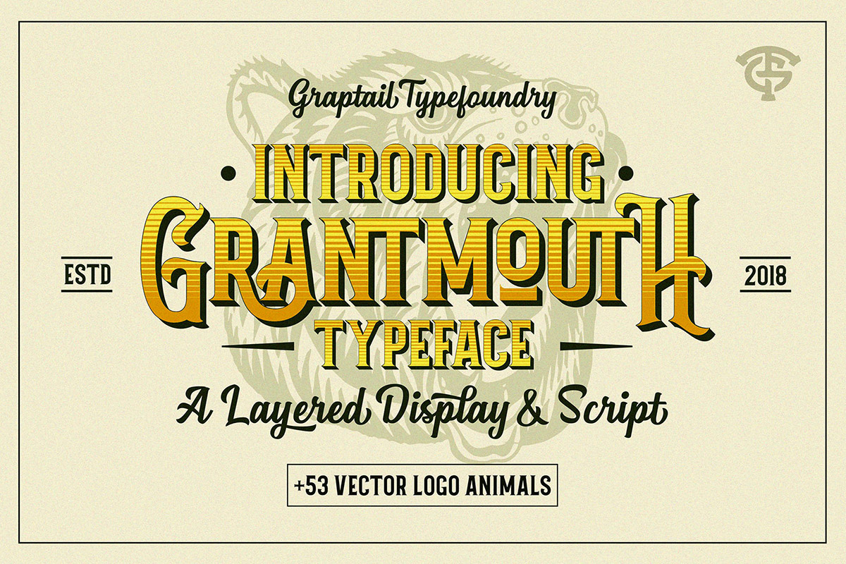Free Grantmouth Display Font