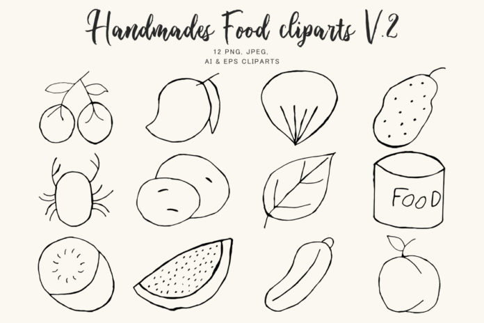 Free Handmade Food Clipart Ver. 2