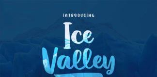 Free Ice Valley Handwritten Font