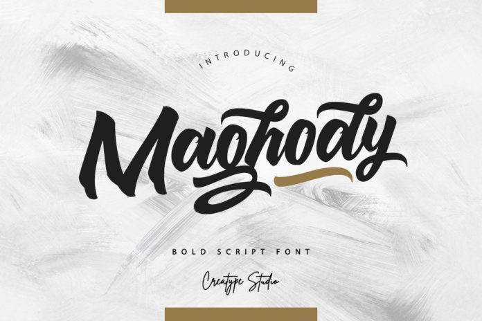 Free Maghody Script Font