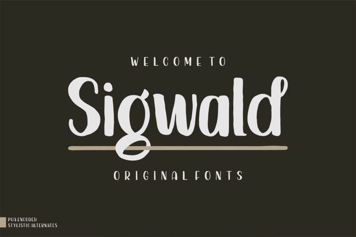 Free Sigwald Handdrawn Font