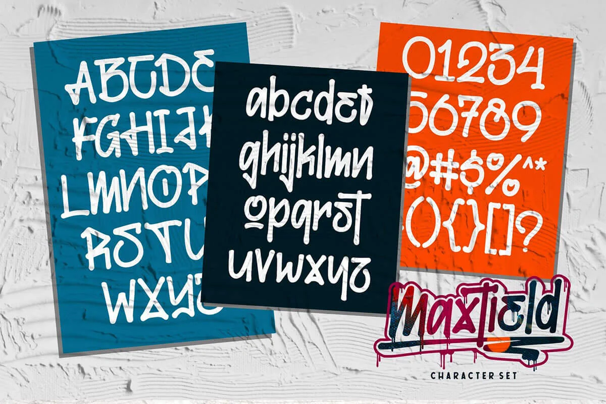 Maxtield Display Font Preview 3