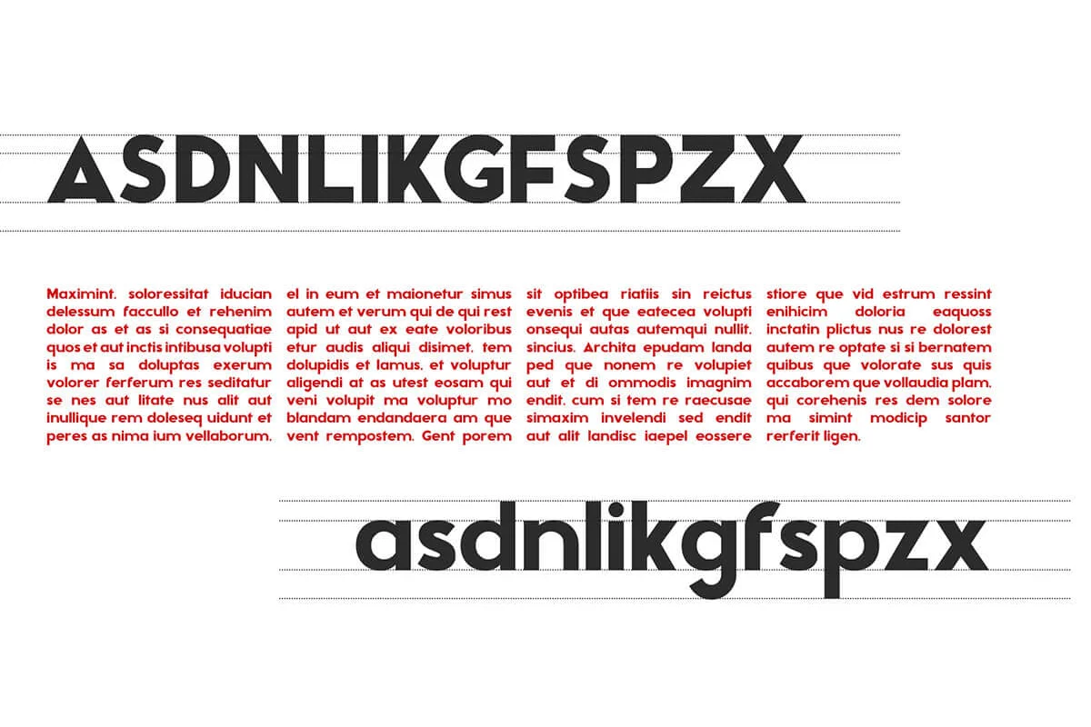 Adca Sans Serif Font Preview 3