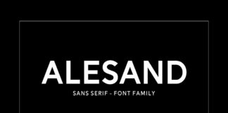 Free Alesand Sans Serif Font Family