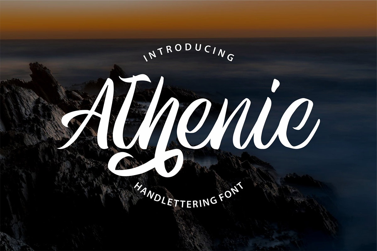 Free Athenic Clean Script Font