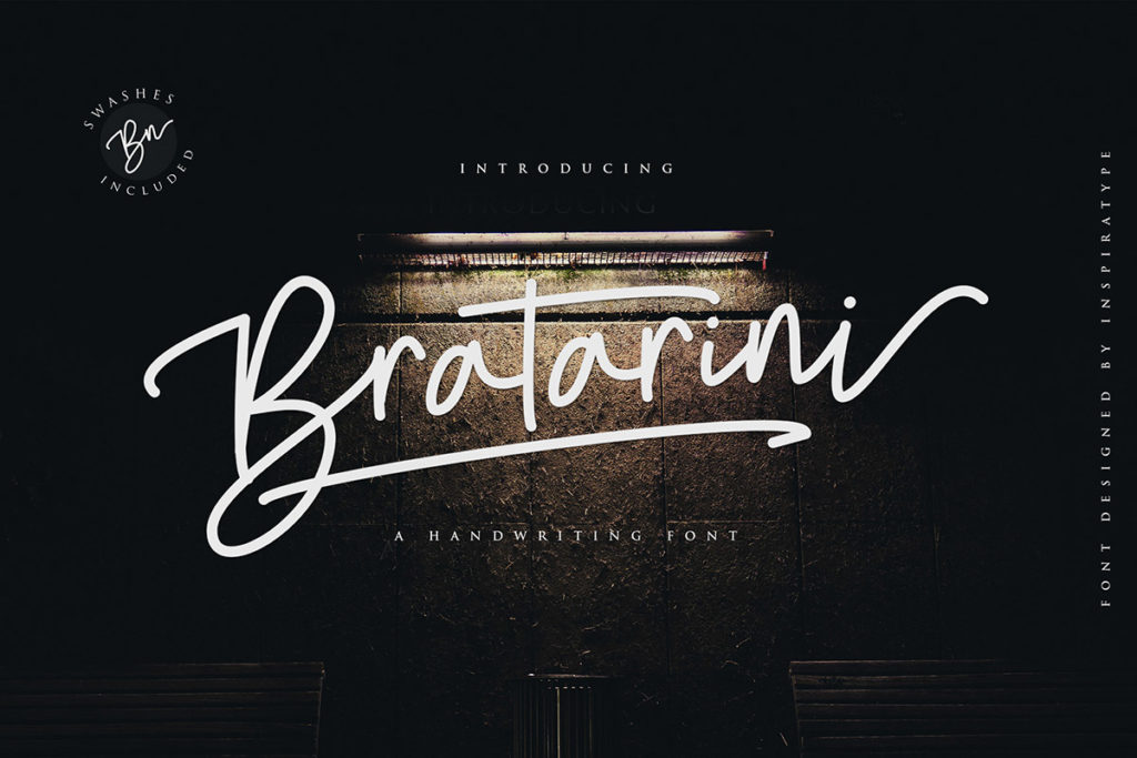 Bratarini Handwiting Font Free Download - Creativetacos