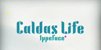 Free Caldas Life Display Font