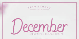 Free December Beauty Script Font