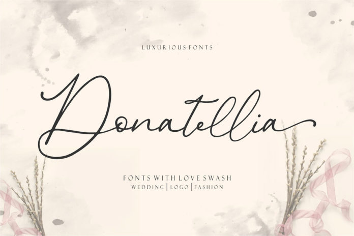 Free Donatellia Signature Font