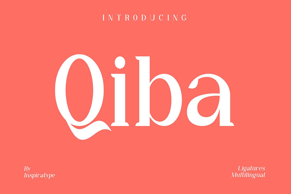 Free Qiba Simple Serif Font Family