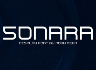 Free Sonara Unique Display Font Family