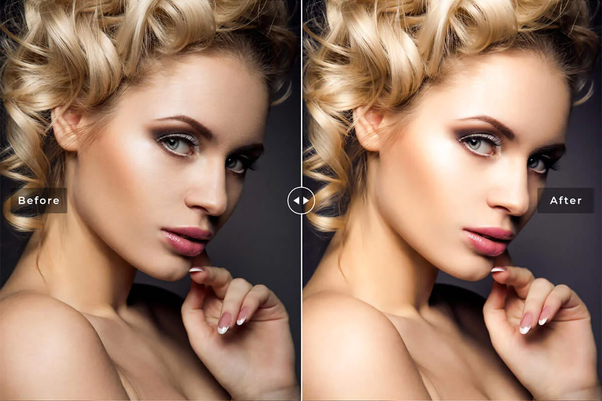 Retouching Lightroom Preset Preview 1