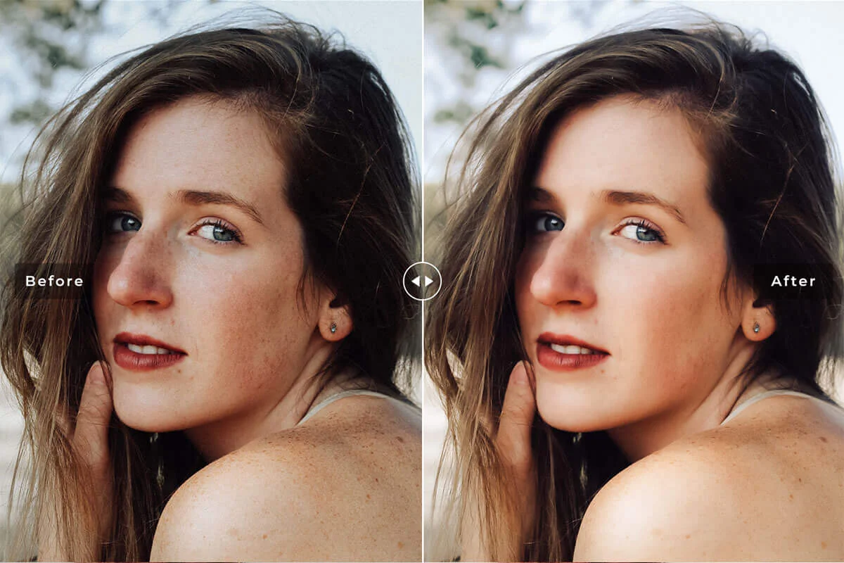 Retouching Lightroom Preset Preview 3