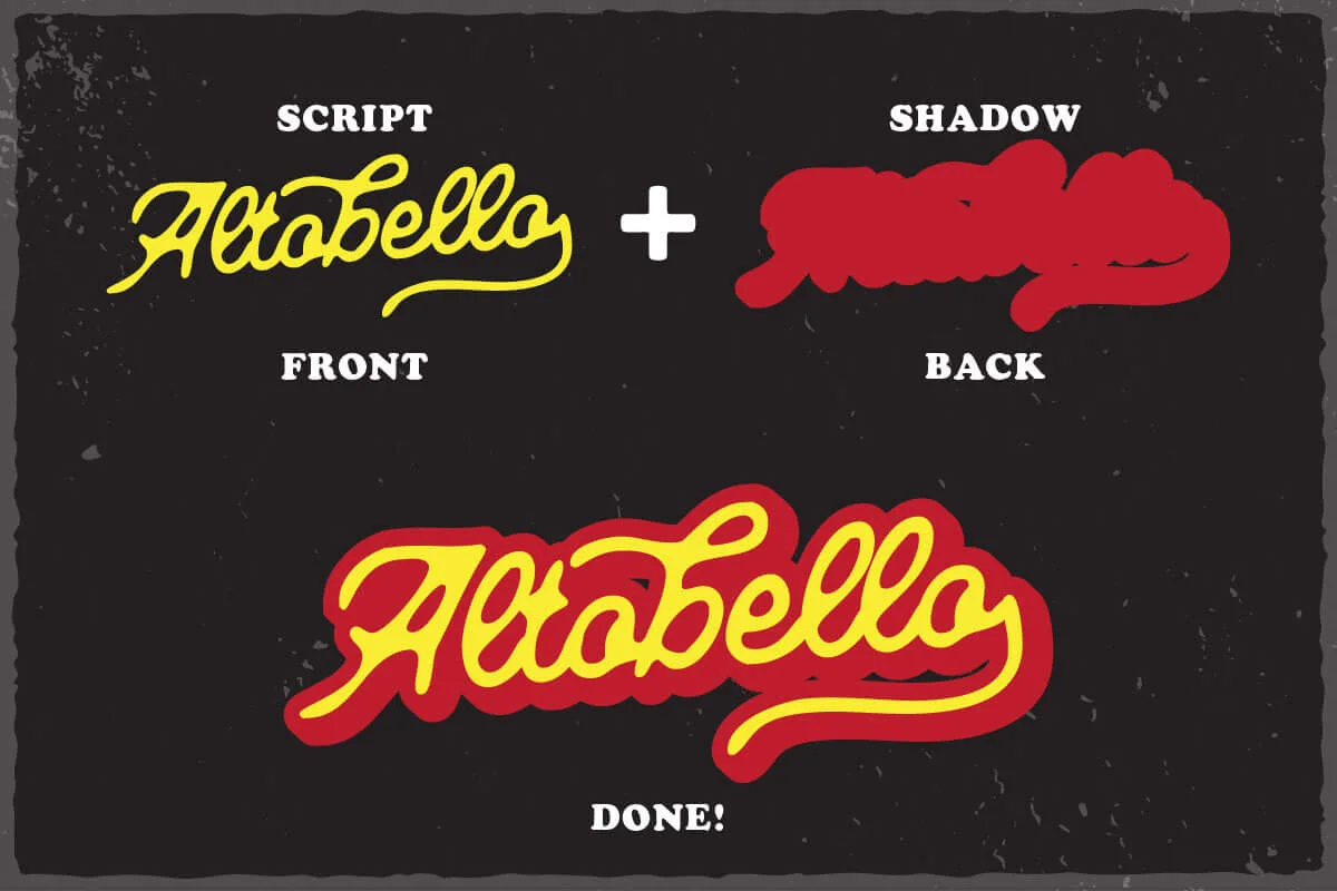 Altobello Script Font Preview 1