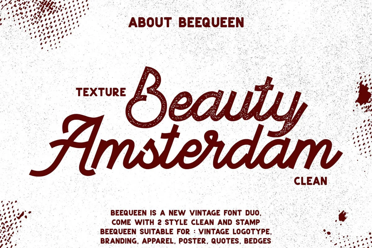 BeeQueen Script Font Preview 2