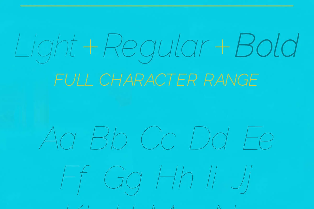 Clear Opinions Sans Serif Font Family Preview 1